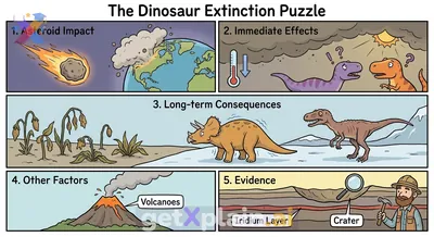 What Caused the Dinosaurs to Disappear?
