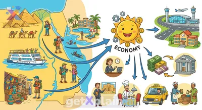 How Do Tourist Spots Boost Egypt's Economy?