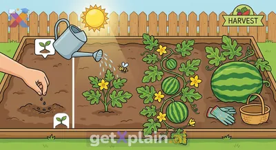 How Do Watermelons Grow? A Journey from Seed to Fruit