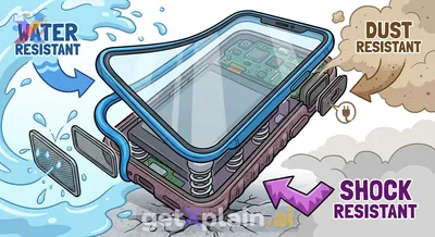 How Do Phones Withstand Water, Dust, and Drops?
