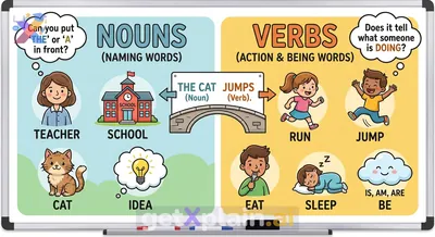 What Makes Nouns and Verbs Different?