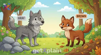 What Are the Fur Colors of Wolves and Foxes?