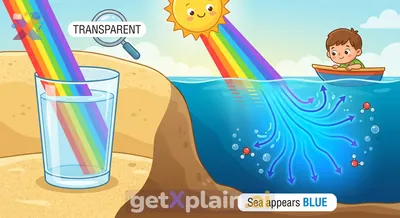 Why Can We See Through Water, And Why Is The Ocean Blue?