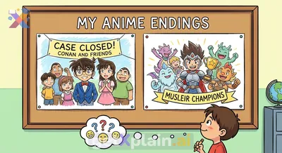 How Do Detective Conan and Musleir's Stories Conclude?