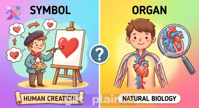 Who Designed the Human Heart and Its Love Symbol?