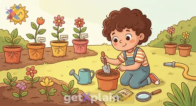 How Can Third Graders Learn About Planting in Arabic?