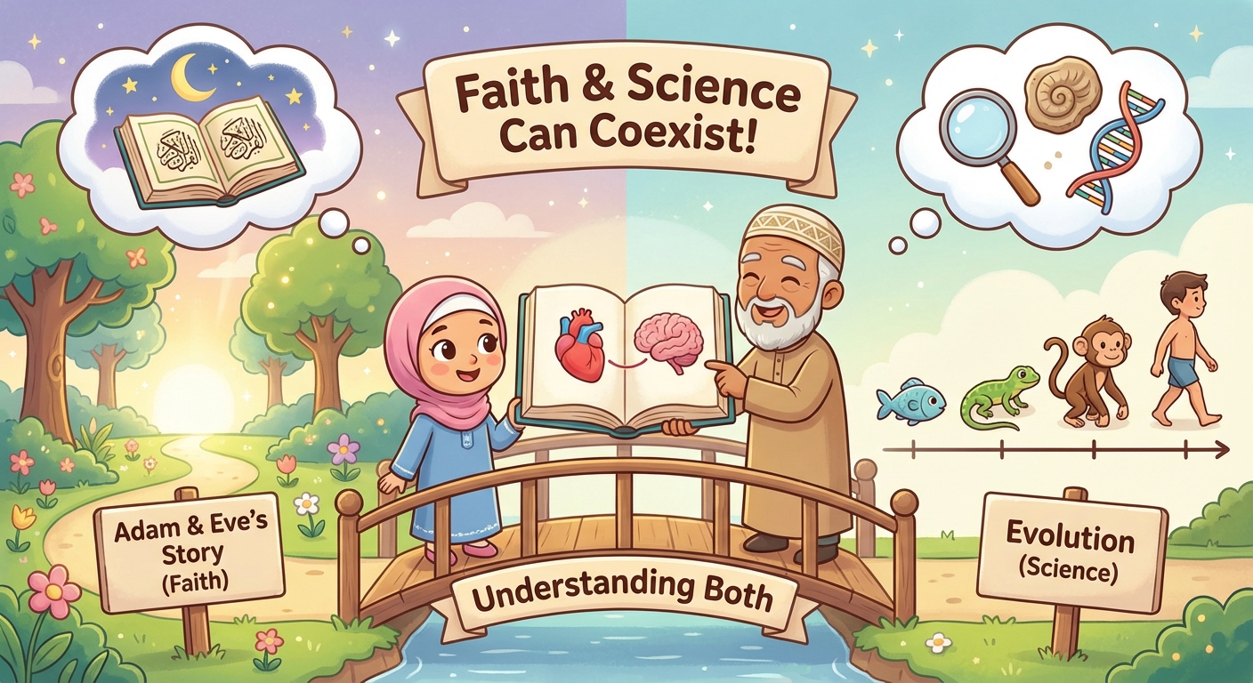 How Do Islam's Adam & Eve Relate to Evolution Theory?