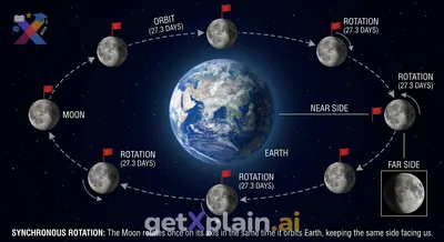 Why Do We Only See One Side of the Moon?
