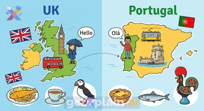 What makes the UK and Portugal unique?
