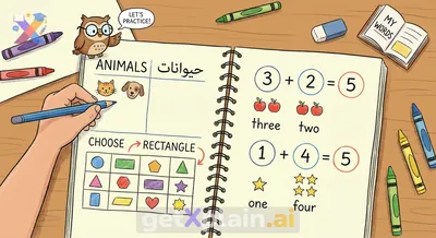 How Can We Learn English Using Numbers and Words?
