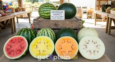 What Colors Can Watermelons Be, Inside and Out?