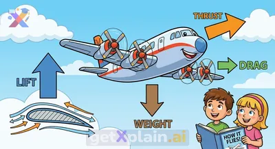 What Makes Airplanes Fly High in the Sky?