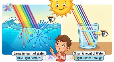 Why Does Water Look Blue But Appear Clear?
