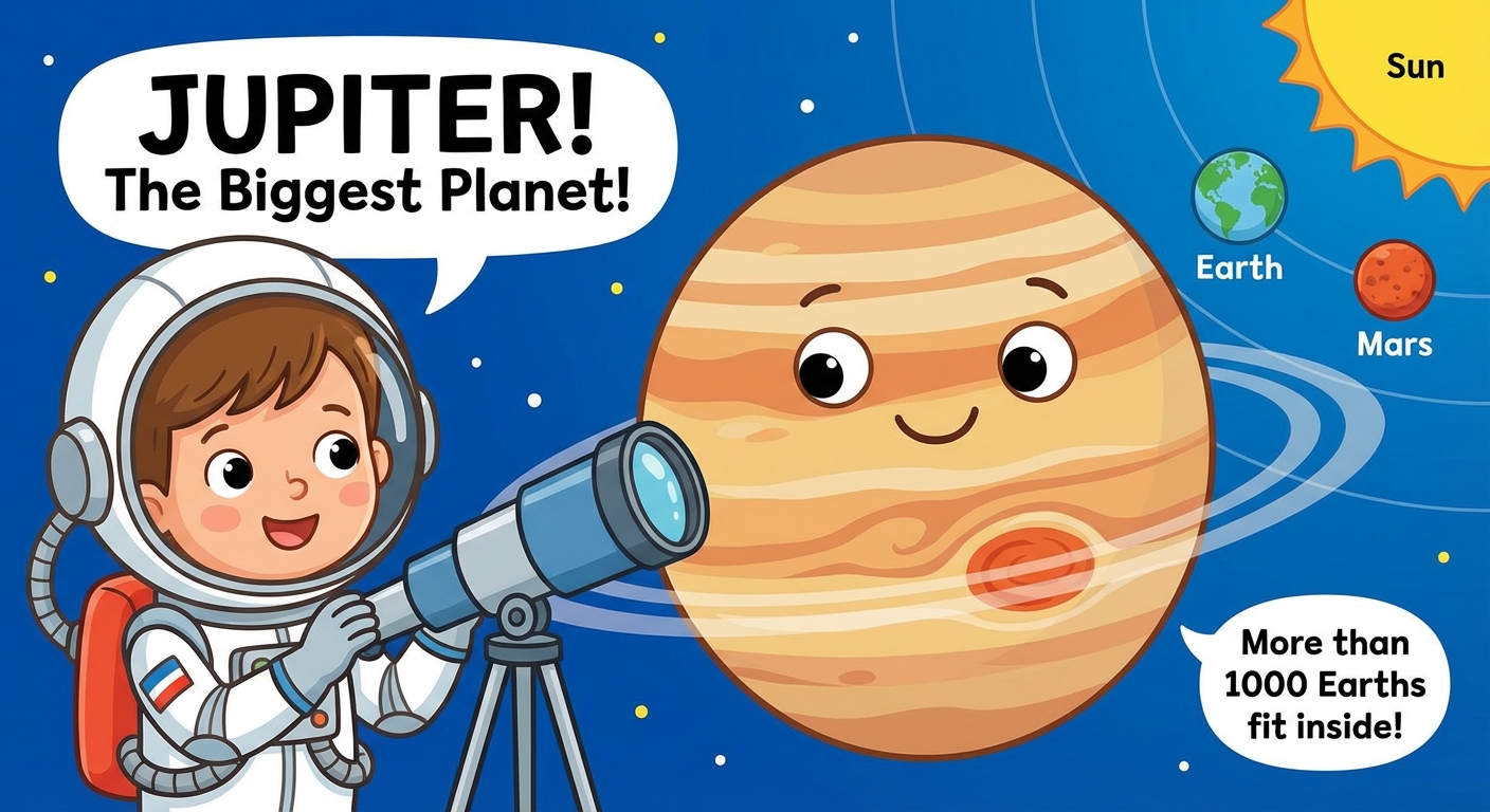 What is the Biggest Planet in Our Solar System?