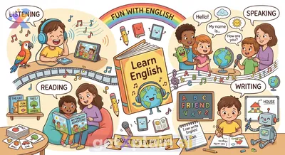 What are the most fun and effective ways to learn English?
