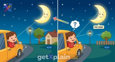 Why Does the Moon Seem to Follow Us as We Go?