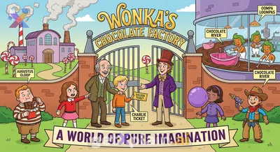 What makes "Charlie and the Chocolate Factory" a special story?