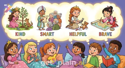 What Wonderful Qualities Define Our Imagined Princesses?