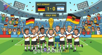 Which Nation Won the 1990 FIFA World Cup?