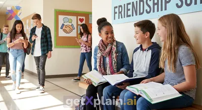 How to Make Friends in a Socially Focused School?
