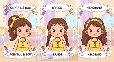 What Hairstyle Works Best with a Yellow Button Dress?