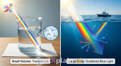 Why Does the Ocean Look Blue When Water is Clear?