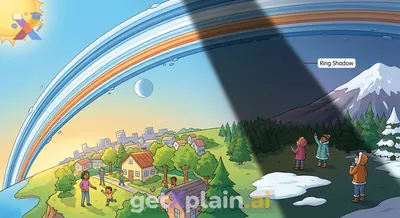 What Would Earth Be Like With Planetary Rings?