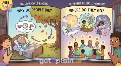 Why Do Living Things Die and What Do People Believe Happens After?