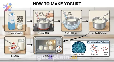 How Do We Make Yogurt From Milk?