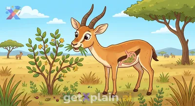 What Do Gazelles Eat in Their Natural Habitat?