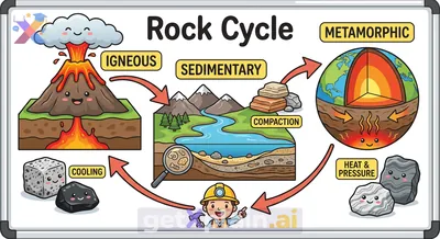 How Do Different Types of Rocks Form on Earth?