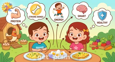 Why Are Eggs Good For My Body and Growth?