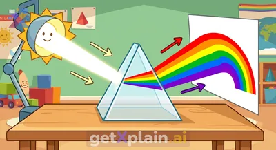 How Does a Prism Separate White Light into Colors?
