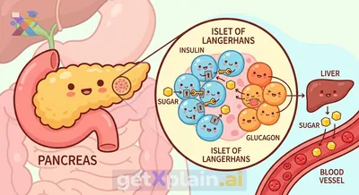 What are the Islets of Langerhans and their function?