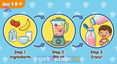 How Can We Make This Delicious Pink Frothy Smoothie?