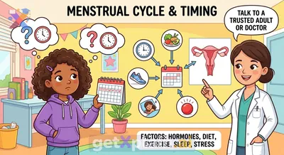 Understanding Your Menstrual Cycle: What Affects Its Arrival?