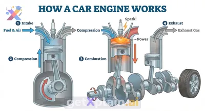 What Makes a Car Engine Go?