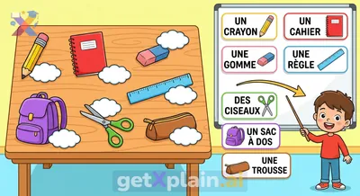 Can You Name School Supplies in French?