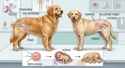 How Do Dogs Reproduce and What Organs Are Involved?