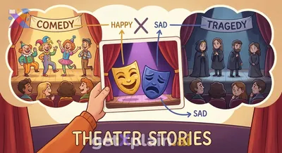 What Do Smiling and Frowning Theatrical Masks Mean?