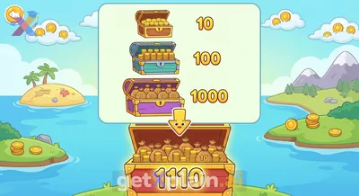 What is the Sum of 10, 100, and 1000?