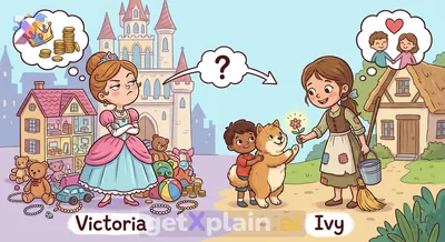 Which character shows qualities of a good friend?