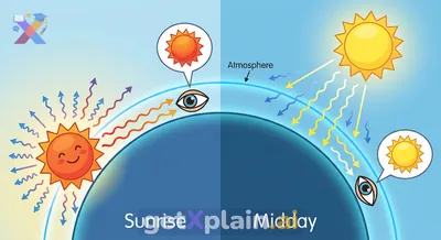 Why Does the Rising Sun Look Red or Orange?