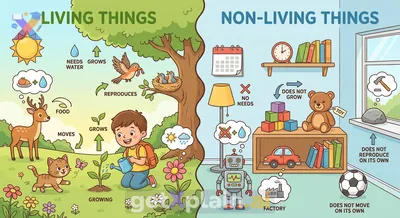 How Do We Tell Living Things Apart from Non-Living Things?