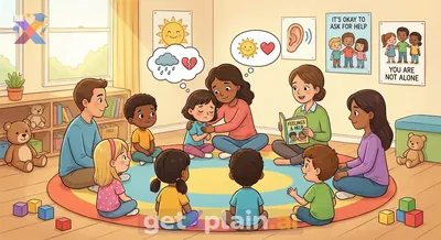 How Can We Find Help When We Feel Very Sad?