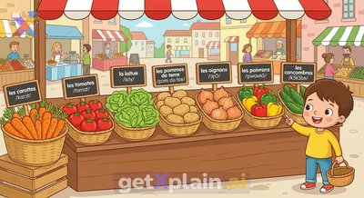 How Do We Say Vegetable Names in French?