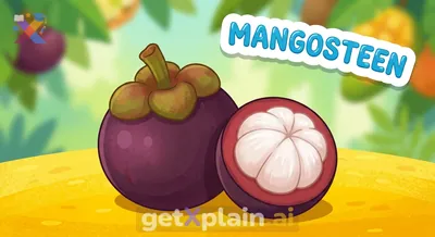 What Fruit Has a Dark Purple Peel and a Flower Top?