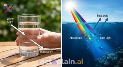 Why Does the Ocean Look Blue When Water Is Clear?