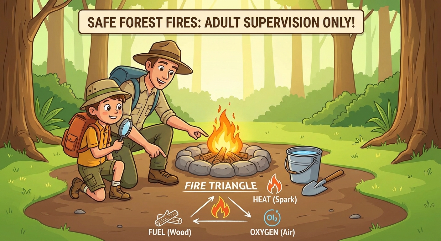 What Should We Know About Safe Fire in a Forest?