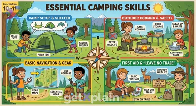 What Essential Skills Make a Fun and Safe Camping Trip?